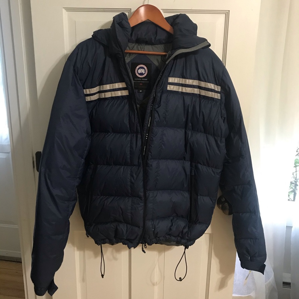 authentic vintage canada goose puffer